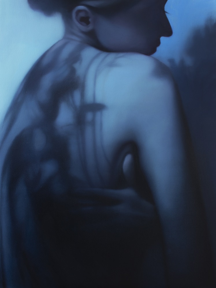 Patricia Heel The Source Of Shadow 2024 &Otilde;li l&otilde;uend 80 X 60 Cm Small