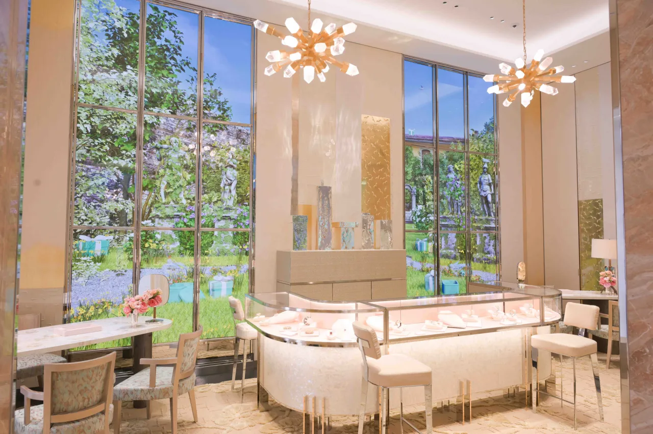 Tiffany butiik Milanos