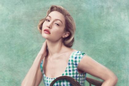 Viimane Miu Miu kampaania Gigi Haddid2ga