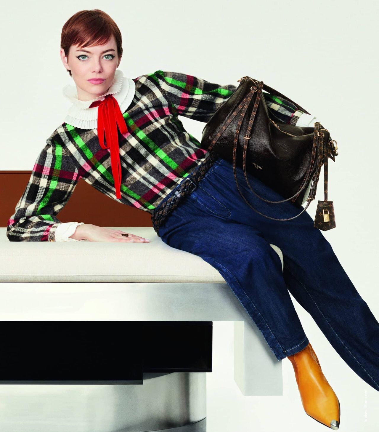 Emma Stone Louis Vuittoni sessioonis4