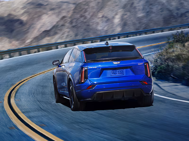 Cadillac Optiq V 2026 Elektriline luksus 519 km ulatuses