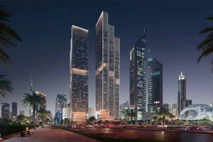Jumeirah Residences Emirates Towers projekt SCDA Architects Dubais
