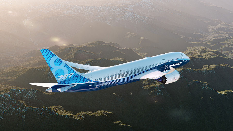 Boeing 787 Dreamliner Luksuse sümbol taevas
