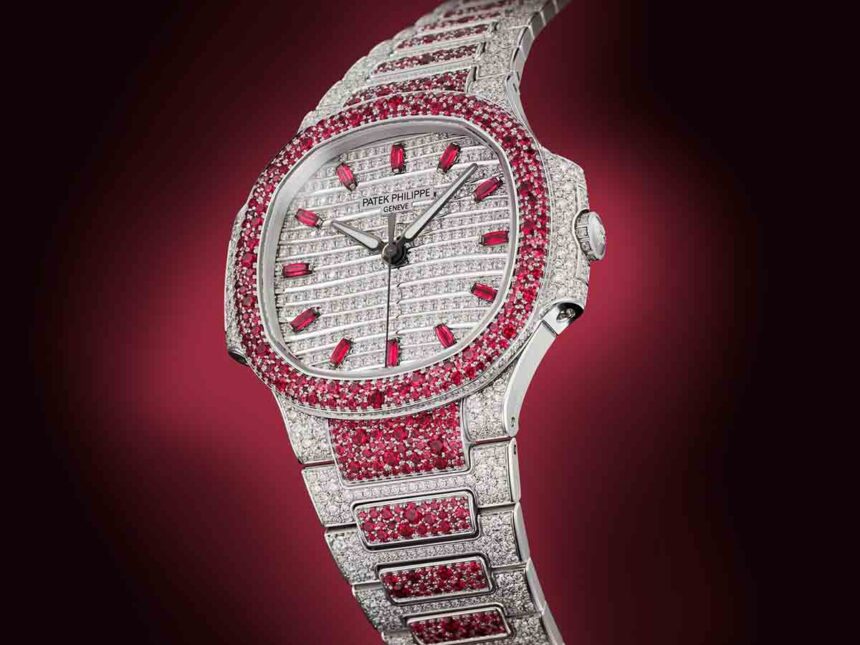 Patek Philippe Nautilus haute Joaillerie Teemantide Ikoon