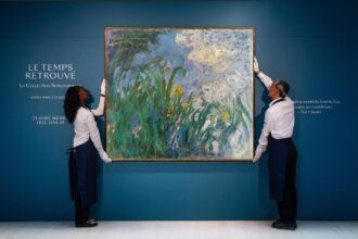 Iirised Claude Monet. Jeanne Schlumbergeri kollektsiooni oksjon Pariisis